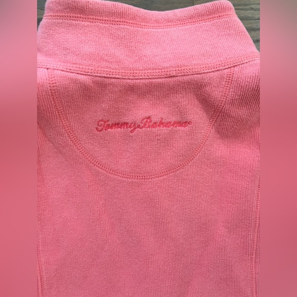 Tommy Bahama Pink Aruba Half Zip Pullover Sweater Women’s size Small - Picture 4 of 8